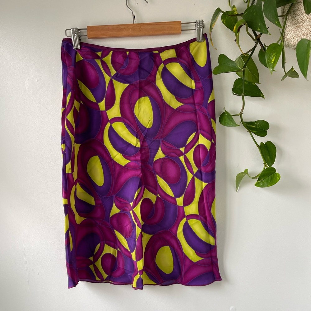 90’s retro midi skirt